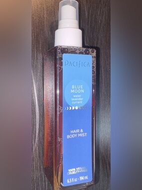 Pacifica Blue Moon Hair & Body Mist - Vegan - Lavender & Currant - NEW